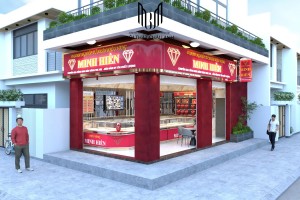 Những yếu tố phong thủy nổi bật trong thiết kế tiệm vàng 